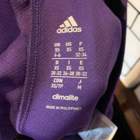 Adidas‎ Purple Climalite Gym Shorts - Picture 2 of 8